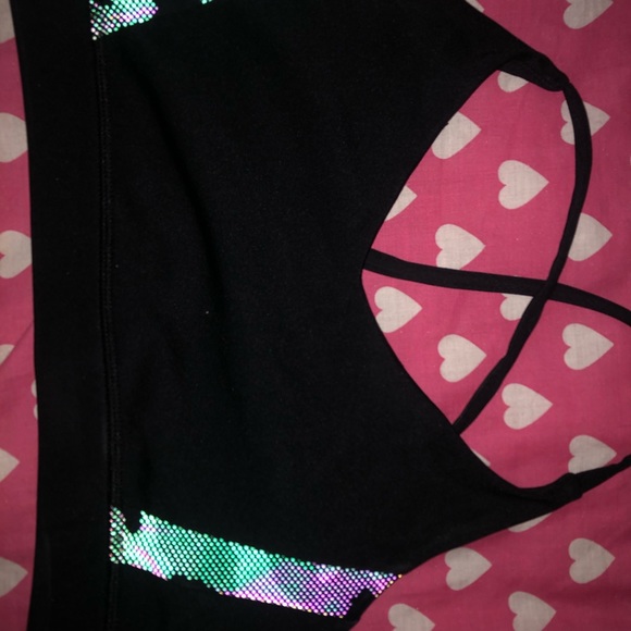 EUC Zyia Black Camo Reflective Brilliant Bra (L) - Picture 3 of 5